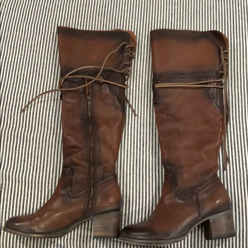 Freebird by Steve Carolina boots- Rust sz11
